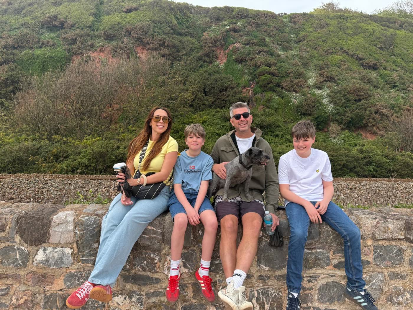 Jody Wood with his family
